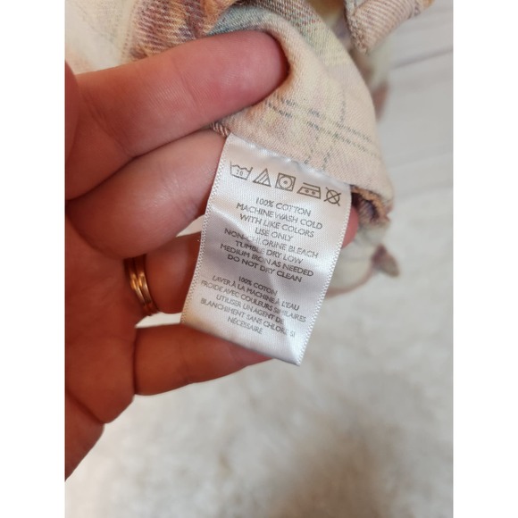 Urban Outfitters Womens Multicolor Plaid Long Sleeve Flannel Button Down Shirt M - Picture 4 of 6